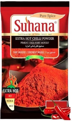 suhana extra hot chilli 0.1kg