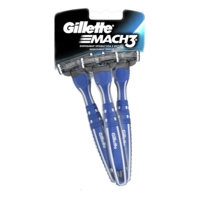 gillette mach 3 razors 5pcs