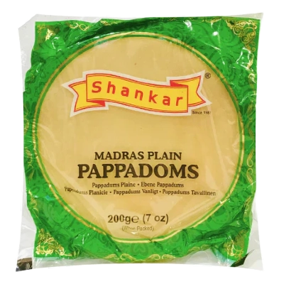 shankarmadrasplainpappadoms200gm