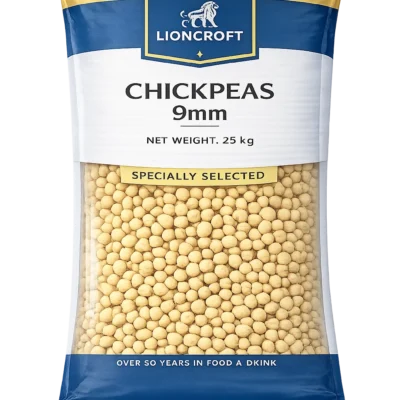 lioncroft chickpeas 9mm 25kg