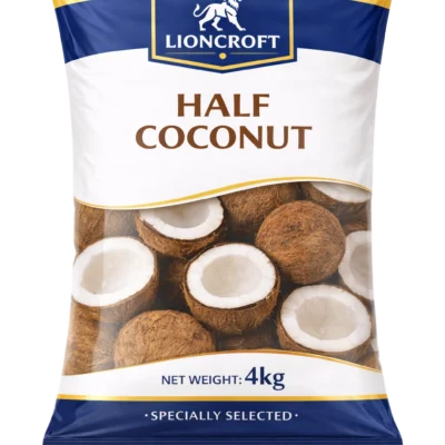 lioncroft half coconut 4kg