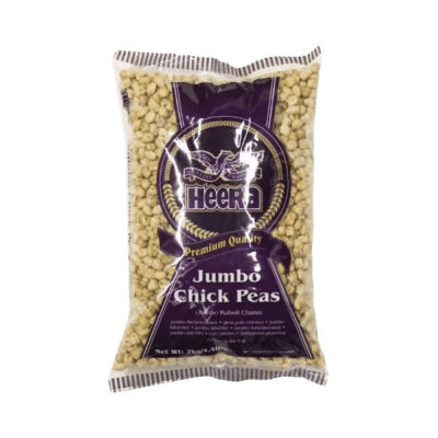 heera chickpeas jumbo (kabuli chana) 2kg