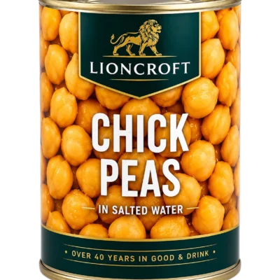lioncroft chickpeas tin 400gm