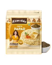 kemchho jeera papad