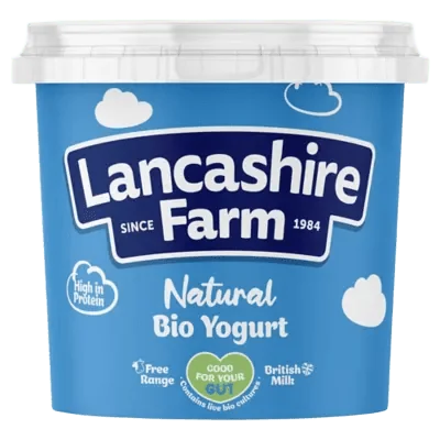 lancashire farm natural bio yogurt curd dahi 1kg