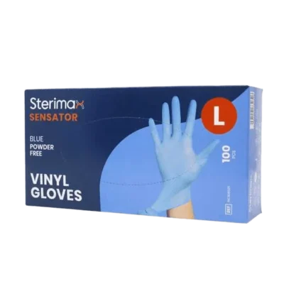 sensator gloves blue 100 pcs (large)