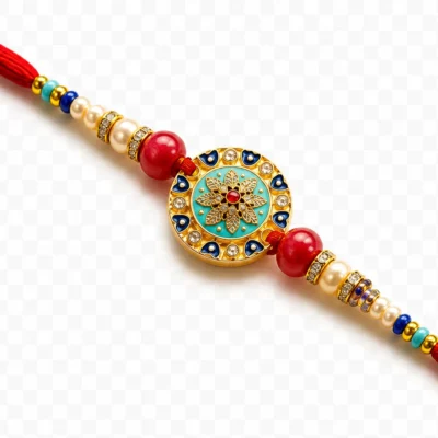 meenakari rakhi