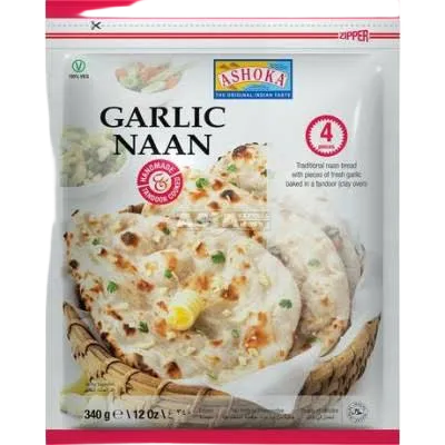 ashoka garlic naan 4pcs 340gm converted