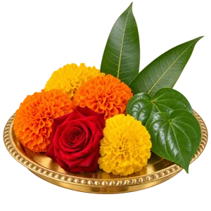 Pooja flowers & Leaves