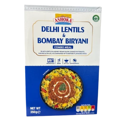 ashoka delhi lentils with bombay biryani 250gm converted