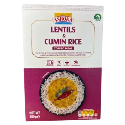 ashoka lentils with cumin rice 250gm converted